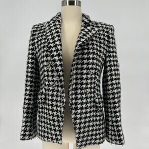 BOSS Jia Houndstooth Blazer Size 6 – Classic, Chic, Loved